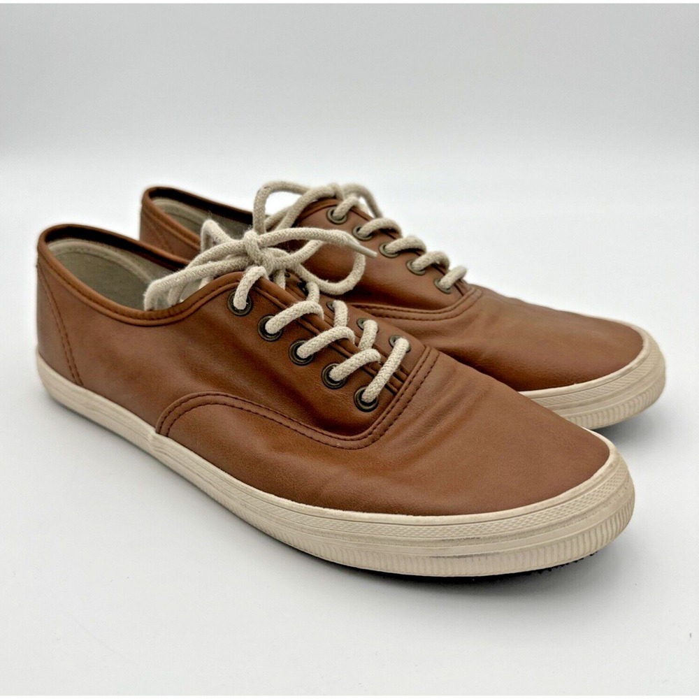 American Eagle Shoes Women 8.5‎ Brown Cognac 171476 Boat Sneaker